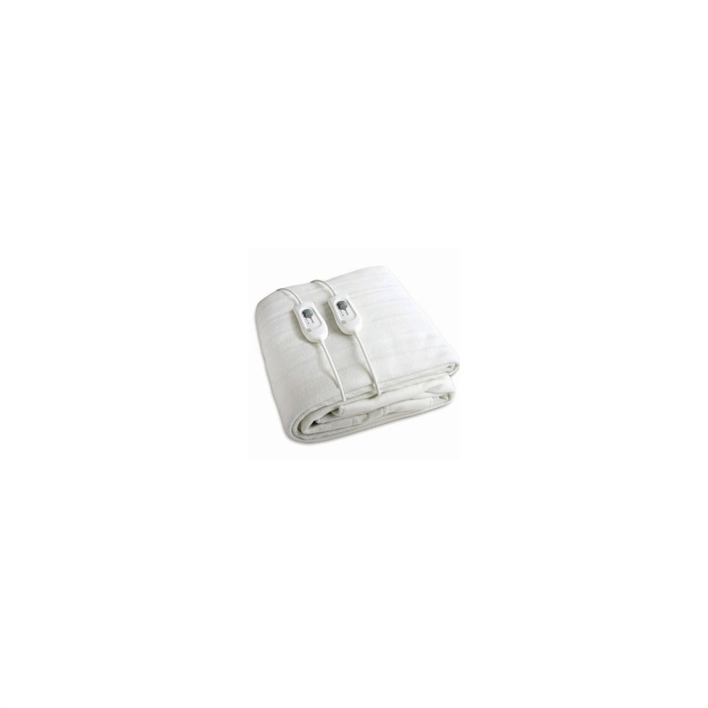 manta electrica haeger confort sleep doble 2x60w 3 niveles temperatura 2 controles desmontables ub-140.002a