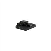 startech.com juego extensor hdbaset de 3 puertos - alargador hdmi por cable cat5 con 3 receptores - hasta 4k