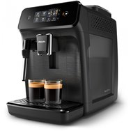 cafetera espresso philips 1200 series completamente automaticas con 2 bebidas 1.8l negro ep1220/00