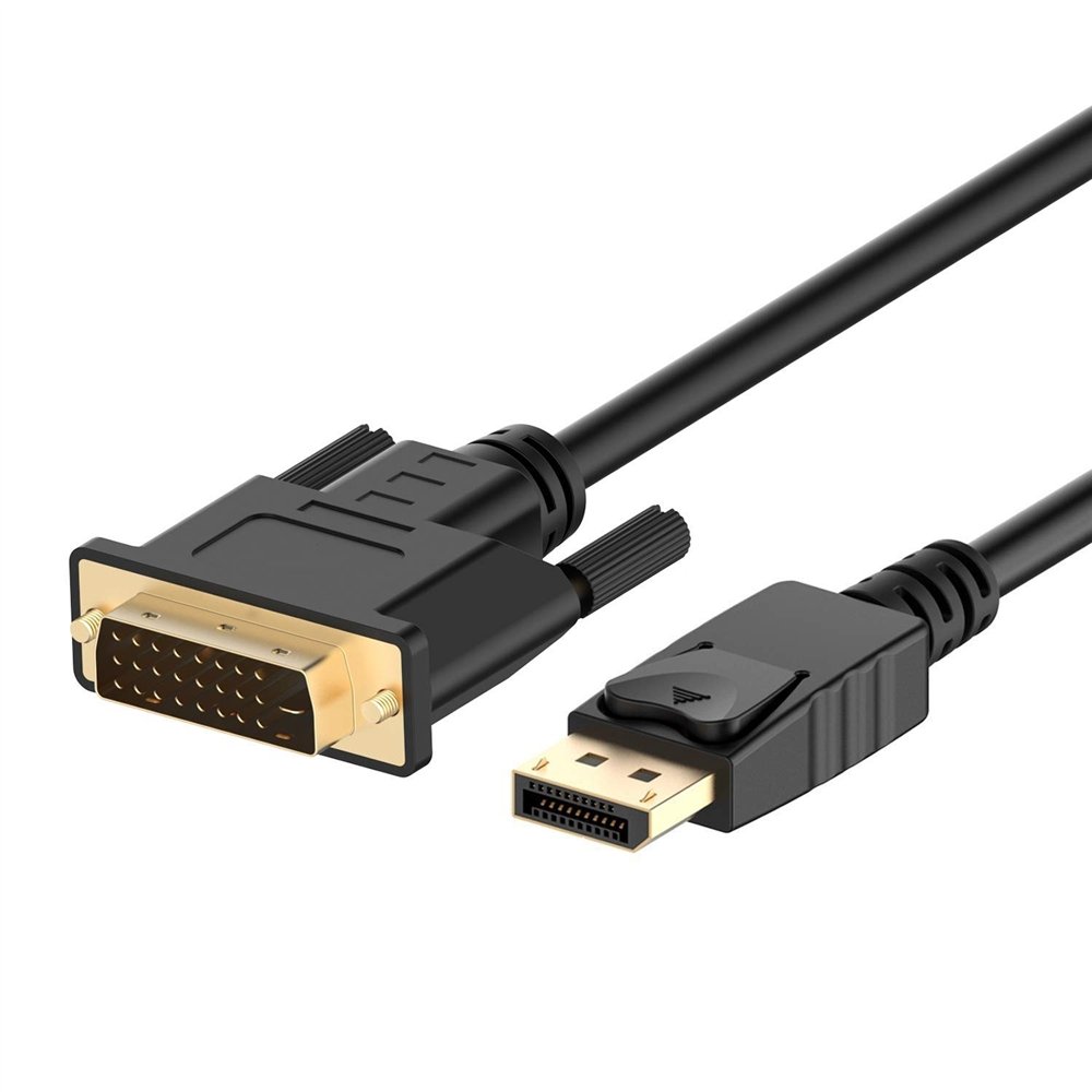 ewent ec1441 adaptador de cable de ví­deo 1,8 m displayport dvi-d negro