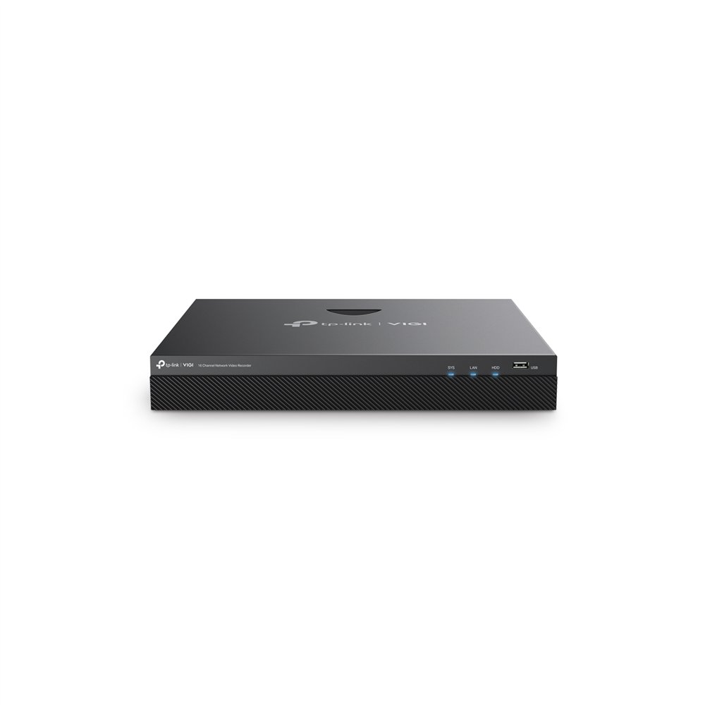 tp-link vigi nvr2016h grabadore de vídeo en red (nvr) negro