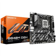 gigabyte b840m d2h placa base - procesadores amd ryzen 9000, vrm de 5+2+2 fases, hasta 7600 mhz ddr5, 1xpcie 4.0 + 1xpcie 3.0 m.