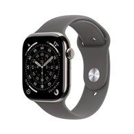 apple watch series 11 oled 46 mm digital 416 x 496 pixeles pantalla táctil 5g titanio wifi gps (satélite)