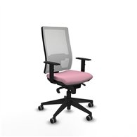 piqueras y crespo horna sincro malla blanca bali rosa brazos 1d base piramidal  ruedas 65mm engomadas