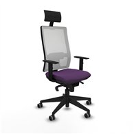 piqueras y crespo horna sincro malla blanca bali morado brazos 1d base piramidal cabecero fijo ruedas 65mm engomadas