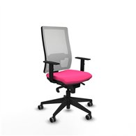 piqueras y crespo horna sincro malla blanca similpiel rosa brazos 1d base piramidal  ruedas 65mm engomadas