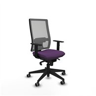 piqueras y crespo horna sincro malla gris bali morado brazos 1d base piramidal  ruedas 65mm engomadas