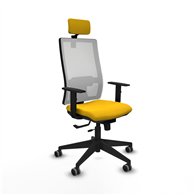 piqueras y crespo horna traslack malla blanca bali amarillo brazos 1d base piramidal cabecero 2d ruedas 65mm engomadas