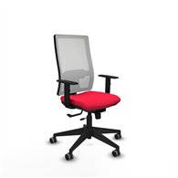 piqueras y crespo horna traslack malla blanca bali rojo brazos 1d base piramidal  ruedas 65mm engomadas