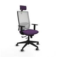 piqueras y crespo horna traslack malla blanca bali morado brazos 1d base piramidal cabecero 2d ruedas 65mm engomadas