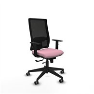 piqueras y crespo horna traslack malla negra bali rosa brazos 1d base piramidal  ruedas 65mm engomadas