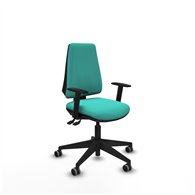 piqueras y crespo elche as similpiel turquesa brazos 1d base piramidal ruedas engomadas 65mm
