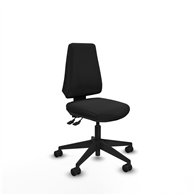 piqueras y crespo elche as similpiel negro base piramidal ruedas nailon 65mm