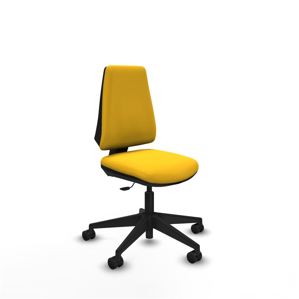 piqueras y crespo elche cp similpiel amarillo base piramidal ruedas nailon 65mm