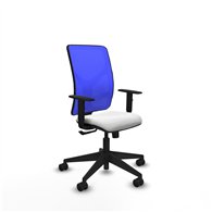 piqueras y crespo motilla sincro malla azul bali blanco brazos 1d base piramidal  ruedas 65mm nailon