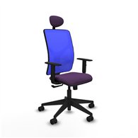 piqueras y crespo motilla sincro malla azul bali morado brazos 1d base piramidal cabecero fijo ruedas 65mm nailon