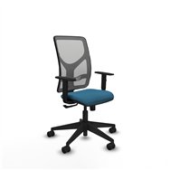 piqueras y crespo motilla sincro malla gris bali verde petroleo brazos 1d base piramidal  ruedas 65mm nailon