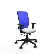 piqueras y crespo motilla traslack malla azul bali blanco brazos 1d base piramidal  ruedas 65mm nailon