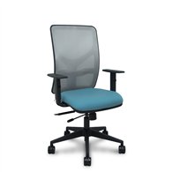 piqueras y crespo silla motilla traslack malla gris asiento bali azul cielo brazos 1d base piramidal ruedas 65mm