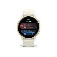 smartwatch garmin vívoactive 6 oro lunar (010-02985-01)