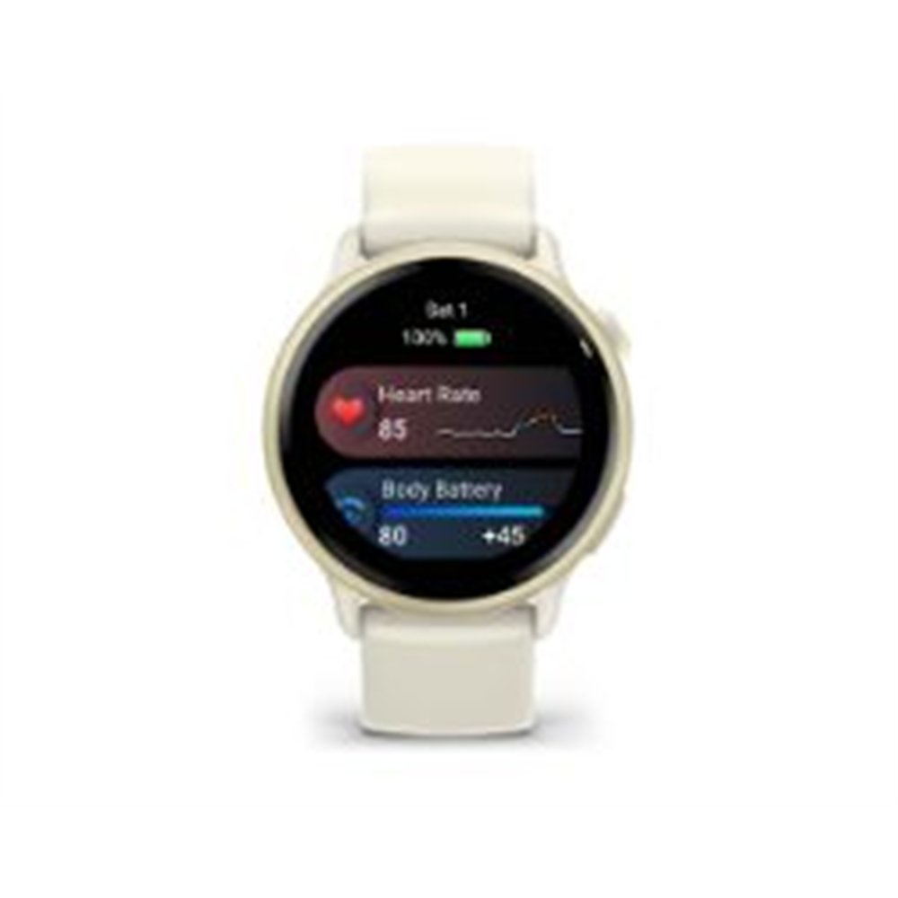smartwatch garmin vívoactive 6 oro lunar (010-02985-01)