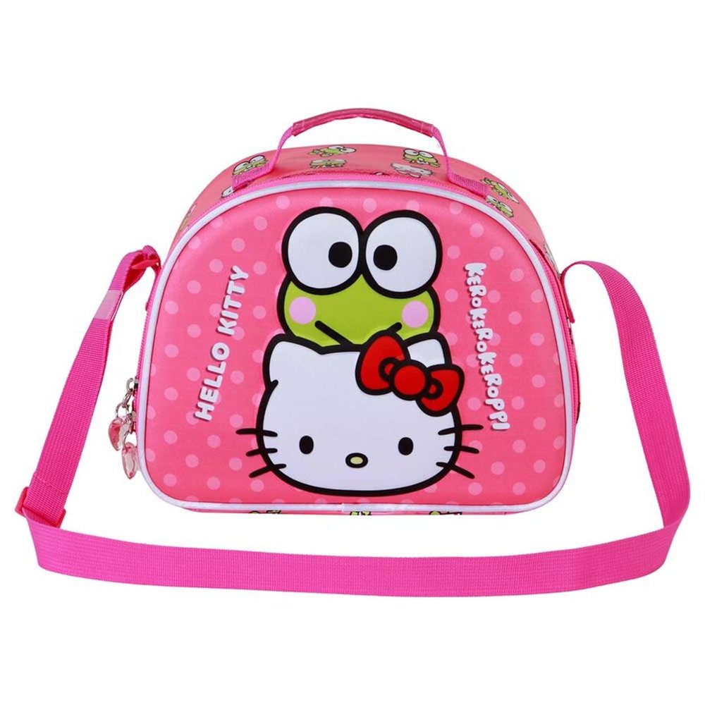 bolsa portameriendas 3d funny hello kitty