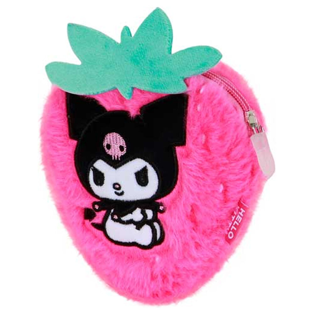 monedero fresa kuromi hello kitty and friends