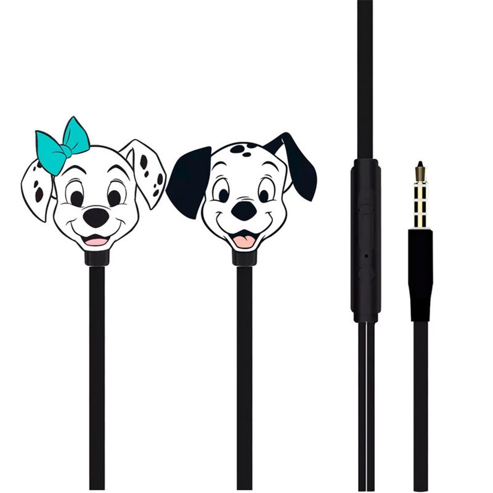 auriculares 101 dalmatas earphones