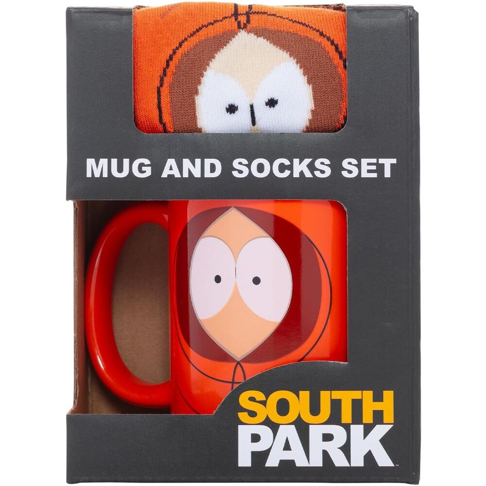 set taza y calcetines kenny south park