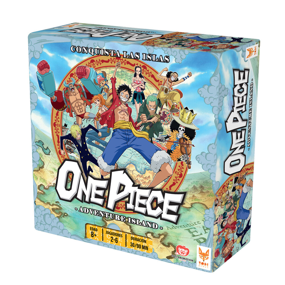 juego de mesa isla de aventuras one piece español