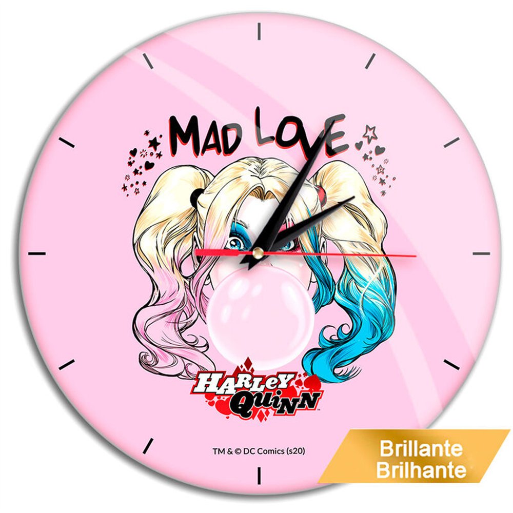 reloj pared harley quinn suicide squad dc comics