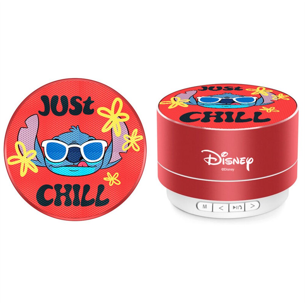 altavoz portatil inalambrico stitch disney