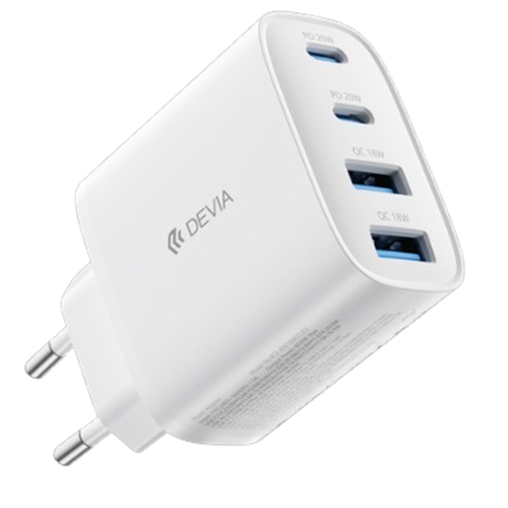DEVIA CARGADOR PRO1 QC 40W 2 USBA / 2 USBC