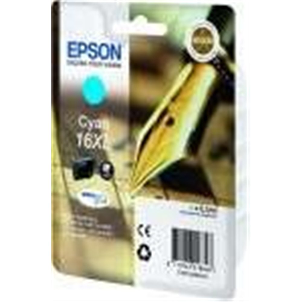 tinta epson c13t16324012 cyan t1632 16xl