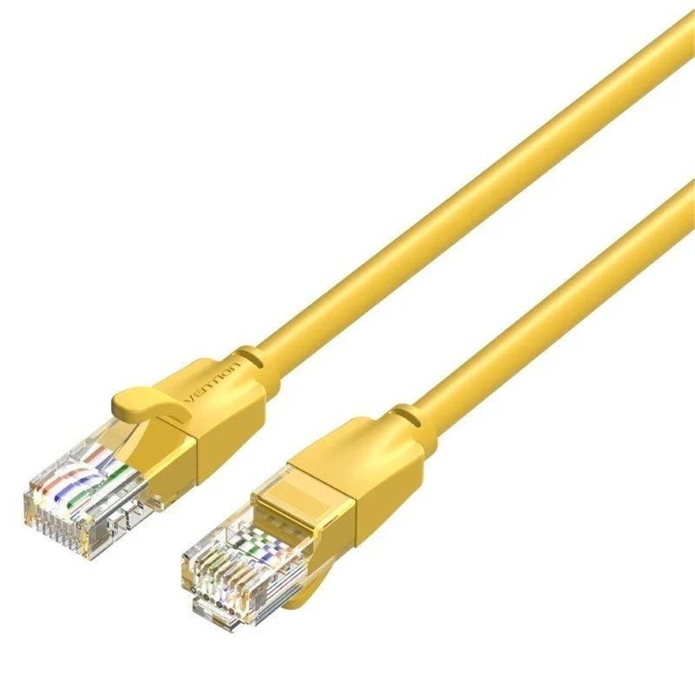 cable de red cat6 utp 2m vention yellow