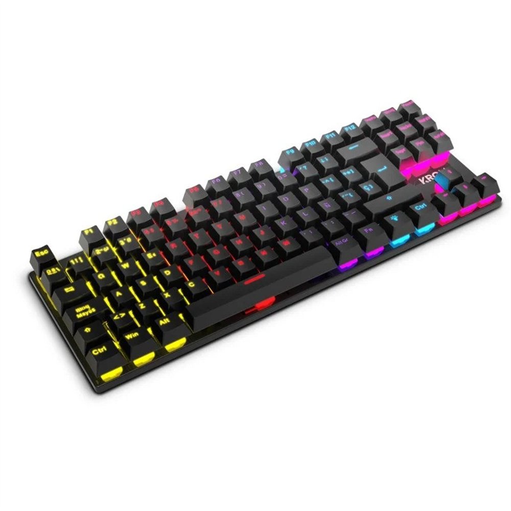 teclado gaming krom kasic mecanico tkl usb rgb