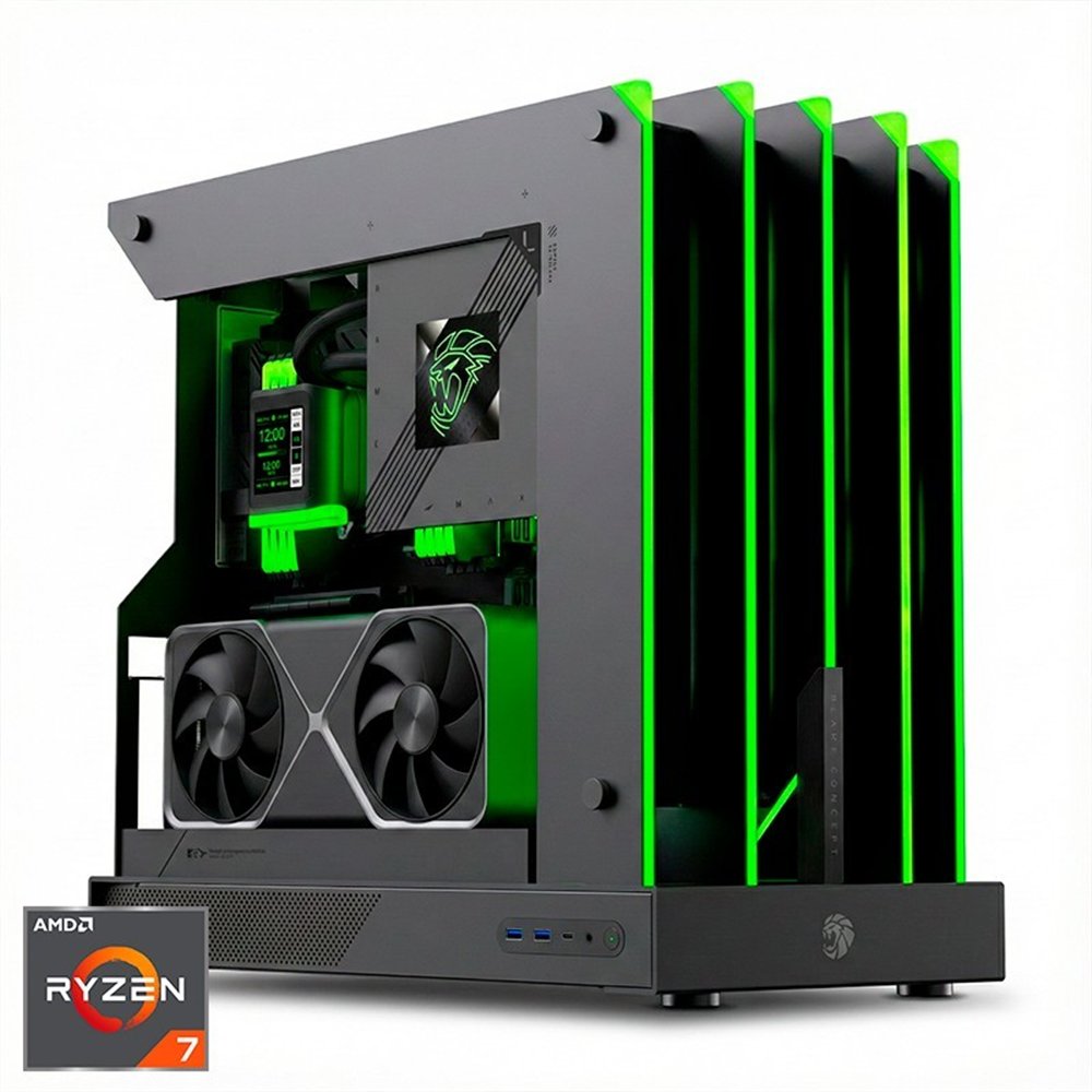 ordenador gaming blade rgb r7 9800x3d/64 ddr5/2tb nvme/ref.liq/1250w