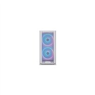 lian li lancool 216 midi tower transparente, blanco