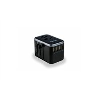 verbatim 49546 adaptador de enchufe eléctrico universal