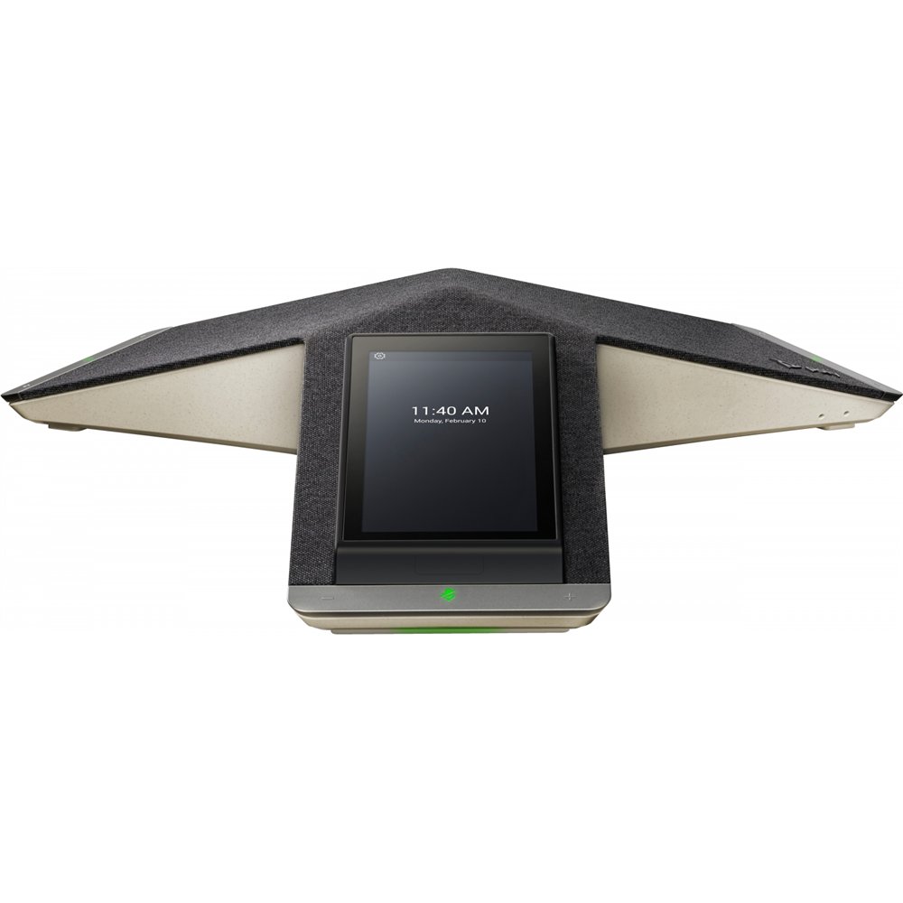 poly teléfono de conferencias trio c60 ip para microsoft teams sin radio y habilitado para alimentación a través de ethernet (po