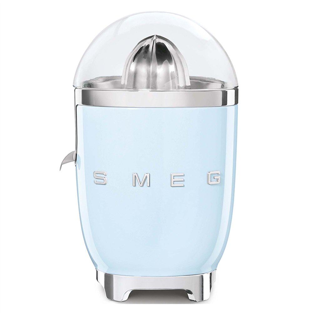 smeg cjf11pbeu prensa de cítricos eléctricos 70 w azul