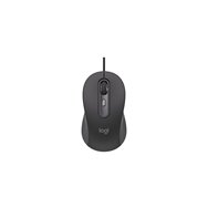 logitech signature wired m520 for business ratón oficina ambidextro usb tipo c óptico 4000 dpi