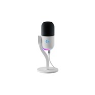 logitech g yeti gx, micrófono dinámico rgb con lightsync para gaming, micrófono usb para streaming, supercardioide, plug and pla