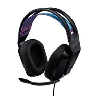 auriculares + microfono logitech gaming g335 jack 3.5mm black/blue