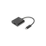 digitus hub de interfaz usb 3.2 gen 1 (3.1 gen 1) type-c negro