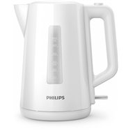 philips 3000 series hervidora de plástico 1,7 l con tapa abatible, indicador luminoso blanco