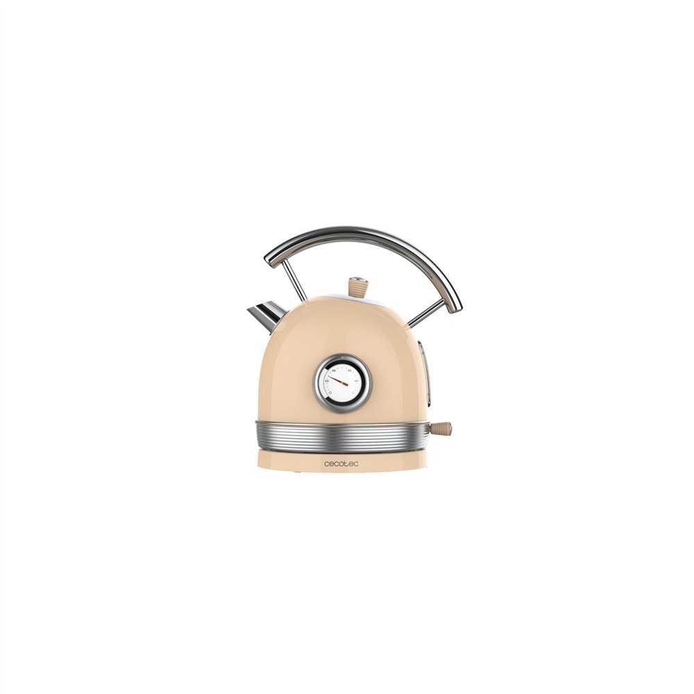 cecotec thermosense 420 tetera eléctrica 1,8 l 2200 w beige