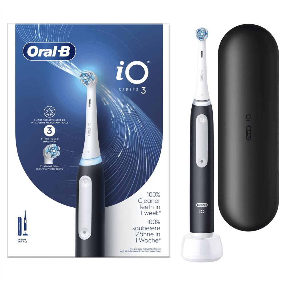 oral-b 8006540731536 cepillo eléctrico para dientes adulto cepillo dental oscilante negro, blanco