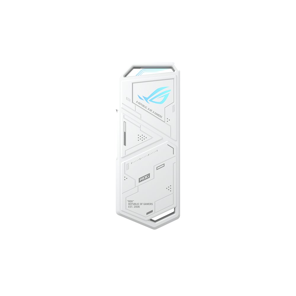 asus rog strix arion white edition caja externa para unidad de estado sólido (ssd) blanco m.2