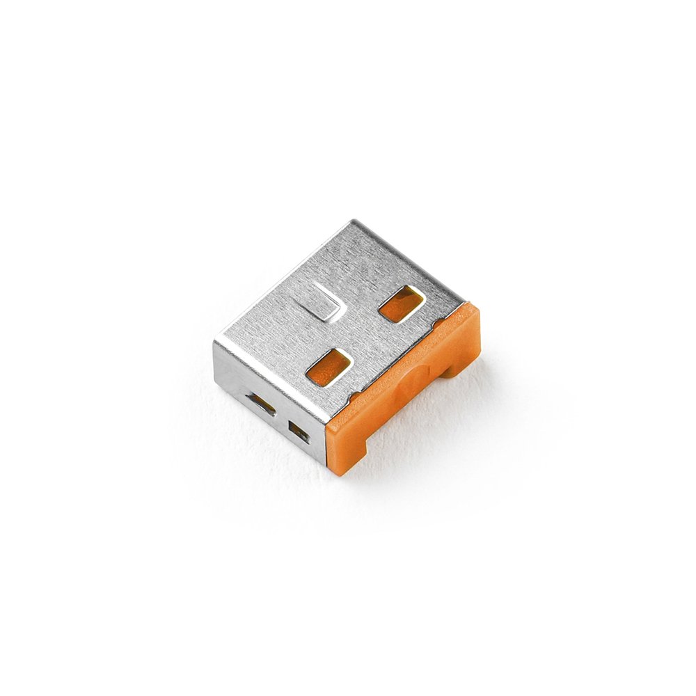 smartkeeper ul03p1or bloqueador de puerto usb tipo a naranja plástico 10 pieza(s)